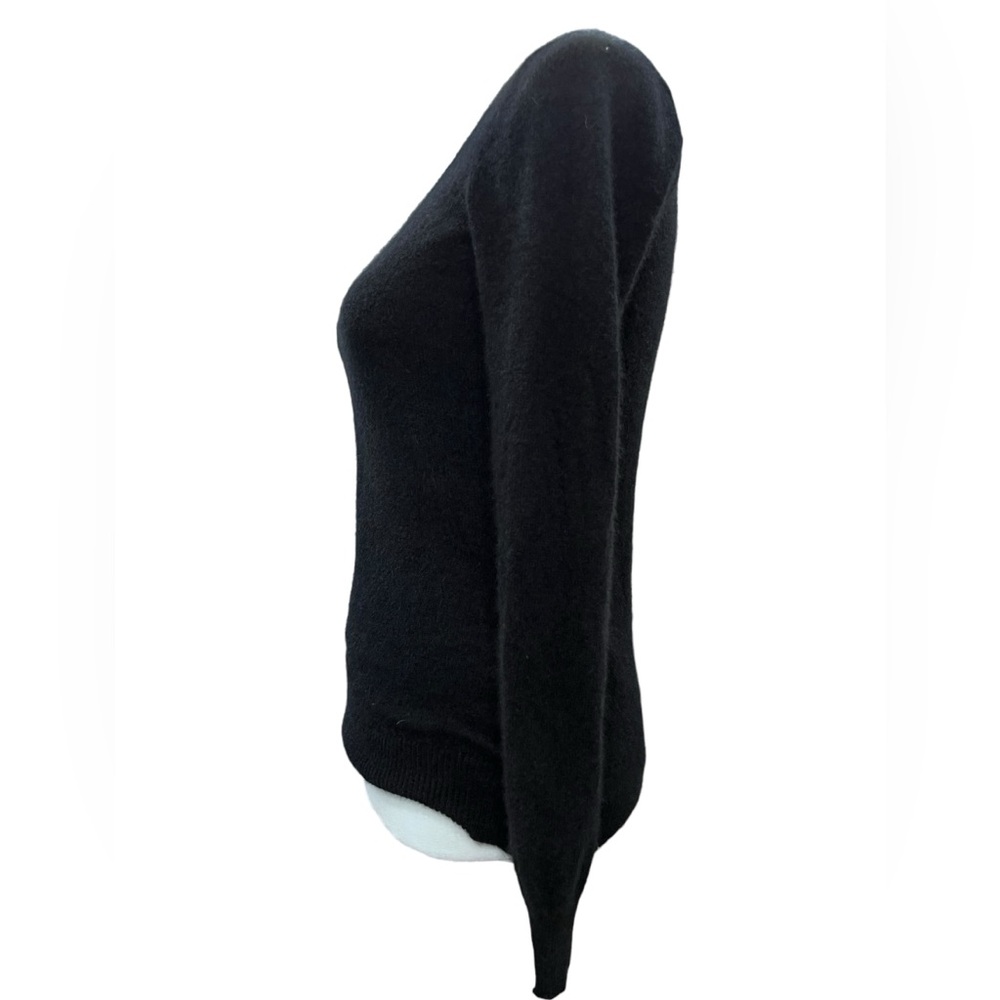 Ann Taylor Cashmere V-Neck Sweater Black Size Small - Picture 5 of 7